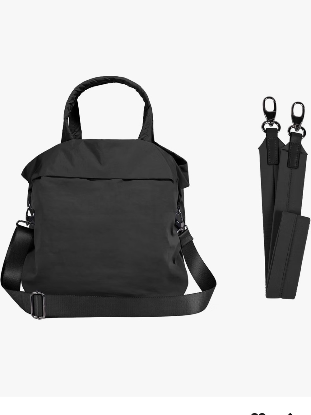 Black Hobo Bag